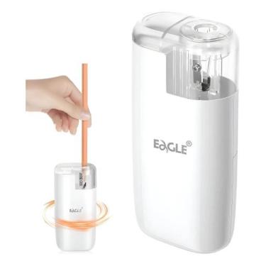 Imagem de Apontador Elétrico Portátil Eagle Ty61 Branco