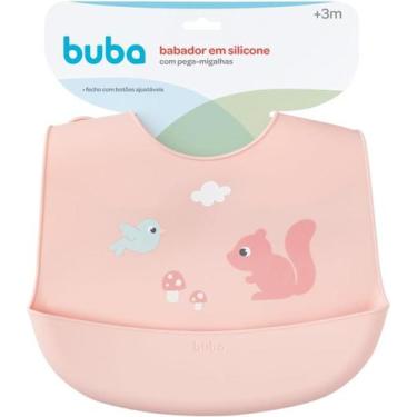 Imagem de Babador Em Silicone Pega Migalhas Cloudy Esquilo Buba 20886