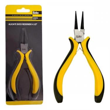 Imagem de Alicate Mini Eda 4.1/2'' Bico Redondo Profissional - 7Zi