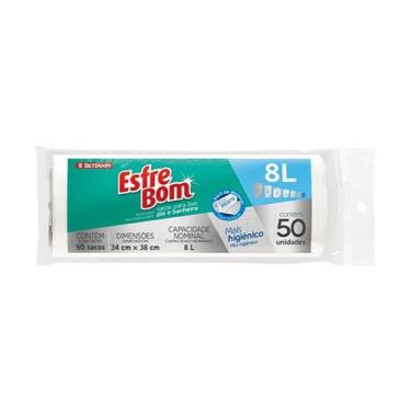 Imagem de Saco de Lixo Branco Pia e Banheiro 8 Litros BT311 Bettanin, U