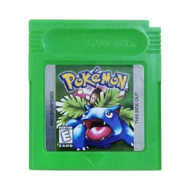 Imagem de Cartucho De Console De Videogame Pokemon 16 Bits GBC, Cartão De Jogo A