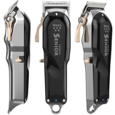 Imagem de Maquina De Corte Profissional Senior Cordless Wahl Bivolt Preto