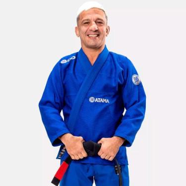 Imagem de Kimono Jiu Jitsu Atama Collab 2 Azul Unissex
