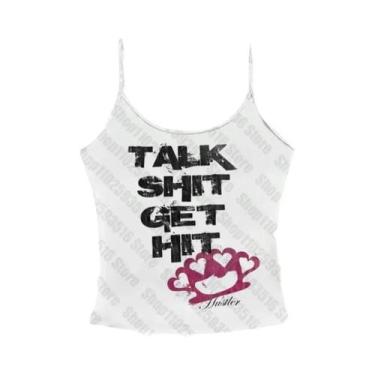 Imagem de Tops Cropped Vintage Y2K Femininos Estilo Anos 90 Harajuku Emo Roupas 