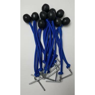 Imagem de 50 Cordinhas Elásticas para Lona de Piscina 20cm - Congratulations Sto