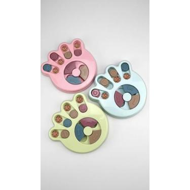 Imagem de Brinquedo Interativo Cães Tabuleiro Porta Petiscos Pata - Congratulati