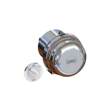 Imagem de Aquecedor Elétrico AQ093 Super Hidro Inox 8200W com Termostato Ajustável para Hidromassagem Inox Cardal 220V