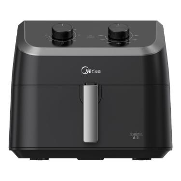 Imagem de Fritadeira sem Óleo Midea Air Fryer FWM85P 8,5L 1900W Cesto Antiaderente Blackstone Preto e Inox 220V
