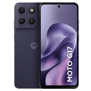 Imagem de Smartphone Motorola Moto G17 XT2623 12GB 256GB 4G NFC Tela 6,7 Roxo