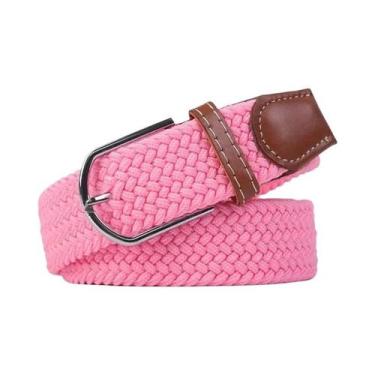 Imagem de Cinto Tático Militar Elástico Trançado Casual Feminino Para Esportes A