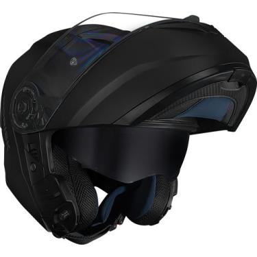 Imagem de Capacete norisk force ii 2 robocop articulado escamoteável monocolor m