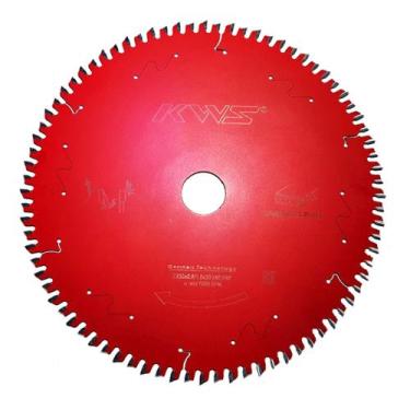 Imagem de Disco de Serra Para mdf Revestido 250mm x 80 dentes KWS Com Teflon 288