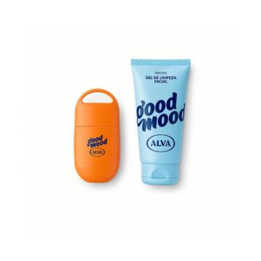 Imagem de Kit Good Mood by Alva Rotina Facial: Gel de Limpeza + Hidratante Facia