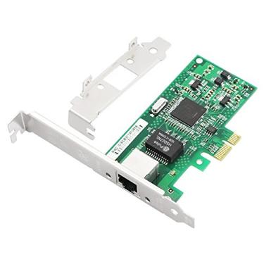 Imagem de Jeirdus Com chipset Intel 82573L Ethernet Gigabit Desktop PCIe adaptador controlador de placa de rede 10/100/1000M