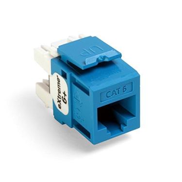 Imagem de Leviton Conector QuickPort 61110-RL6 Extreme 6+, CAT 6, azul