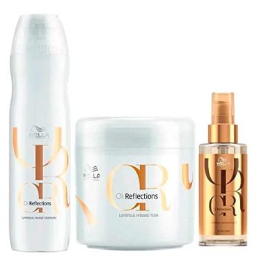 Imagem de Kit Wella Professionals Oil Reflections - Shampoo + Máscara e Óleo