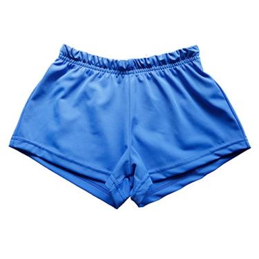 Imagem de Short básico de dança para ginástica para meninos da New Dance para balé, Royal, MC|7-8Years|45-51"|50-60lbs