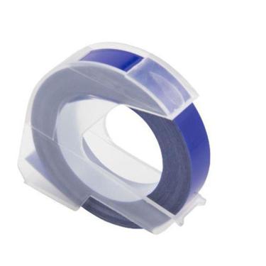 Imagem de Fita Vinílica Manual Compatível Dymo 3D525 Azul 9Mm
