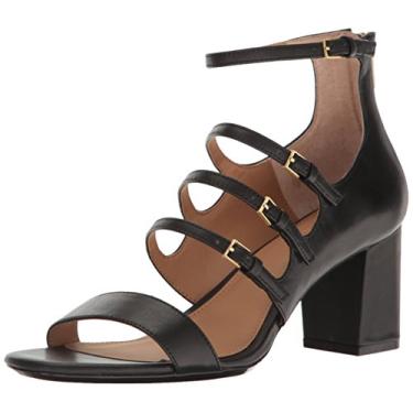 Imagem de Calvin Klein Sandália feminina de salto Caz, Preto, 9.5