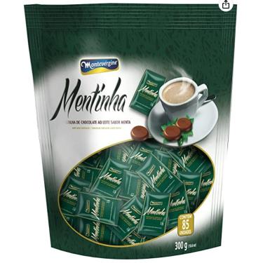 Imagem de Chocolate Mentinha C/85 unidades - 300g - Montevergine