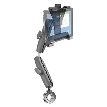 Imagem de iBOLT Poste de acessibilidade TabDock / Poste / Trilho / Suporte de guidão para cadeiras de rodas/equipamentos de exercícios, etc. Serve para tablets de 7 a 10 polegadas (iPad, Samsung Galaxy Tab)