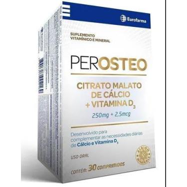Imagem de Perosteo Suplemento Vitamínico Mineral C/30 - Eurofarma