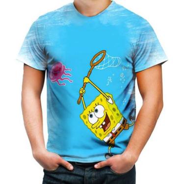 Imagem de Camisa Camiseta Personalizada Desenho Bob Esponja Hd 03 - Estilo Krake
