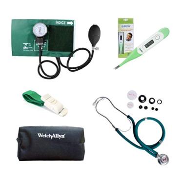 Imagem de Kit Estagio Enfermagem Completo - Marca Premium Gtech Cores (Verde)