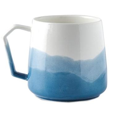 Imagem de PAYNAN Caneca de cerâmica de 400 ml, copo de café de leite, copo de chá, copo de leite de café da manhã, acessórios de cozinha