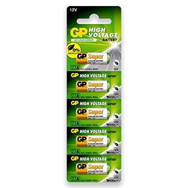 Imagem de Pilha Alcalina 23A GP Super Bateria MN21 V23GA A23 5 unidades