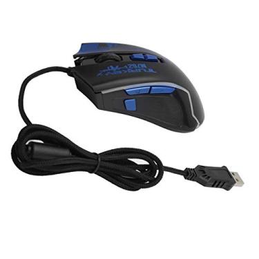 Imagem de Mouse para Jogos Com Fio, Mouse Com Fio RGB Efeito de Iluminação para Jogos Escritório Casa Computador Acessórios M762, Mouse Ergonômico para Computador Jogos RGB Gamer Desktop