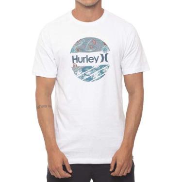 Imagem de Camiseta Hurley Garden Masculina Branco