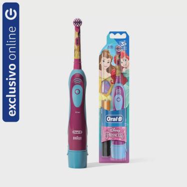 Imagem de Escova dental infantil oral-b elétrica princesas