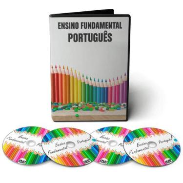 Imagem de Curso Português - Ensino Fundamental 1º Grau Em 04 Dvds