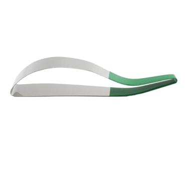 Imagem de IEUDNS Fatiador de bolo em aço inoxidável, cortador de bolo, fondant, ferramentas de cozimento, divisor de massa de pão, divisão de bolo para casamentos, Verde