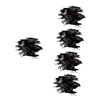 Imagem de HEMOTON 10 Pcs adesivos de dia das bruxas adesivos de parede 3d adesivo para laptop dec...