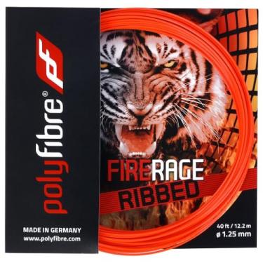 Imagem de Corda Polyfibre Fire Rage Ribbed 17l 1.25mm Laranja - Set Individual
