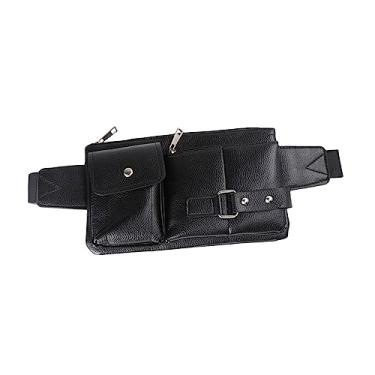 Imagem de USHOBE Bolsa De Cintura Masculina Bolsa De Cintura Vintage Bolsa De Peito Masculina Mensageiro