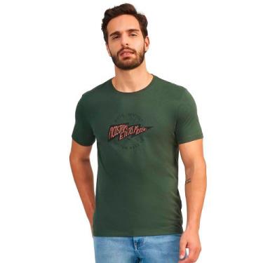 Imagem de Camiseta Acostamento Motors Ou24 Verde Masculino