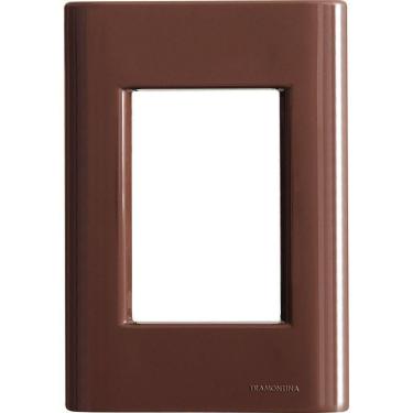 Imagem de Placa 3 Postos 4x2 Tramontina Giz Madeira Sem Suporte Tramontina