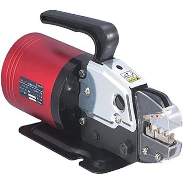 Imagem de Ferramenta de crimpagem pneumática 1.3T, máquina de crimpagem de terminal de fio pneumático de 10 mm2, máquina de crimpagem de terminal de braçadeira de linha de pressão de 0,5-0,6 MPa para muitos t