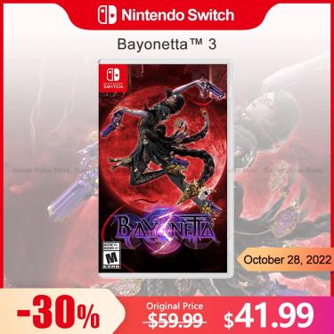 Imagem de Bayonetta 3 Nintendo Switch Game Deals 100% original oficial físico jogo cartão de ação gênero para