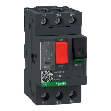 Imagem de Disjuntor Motor GV2 – Schneider | 9-14A GV2-ME16