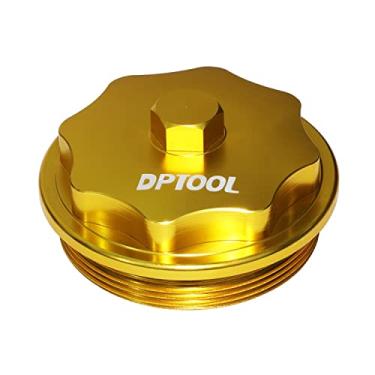 Imagem de Tampa de filtro de combustível de alumínio compatível com Ford 7.3L V8 Diesel para F250 F350 F450 F550 E350 E450 E550 Combustível Bowl 1831193C91 RK31449 904-203