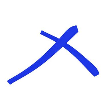 Imagem de TRUSHELL Meias de substituição para óculos de sol Oakley Wingspan OX5040 - Azul escuro