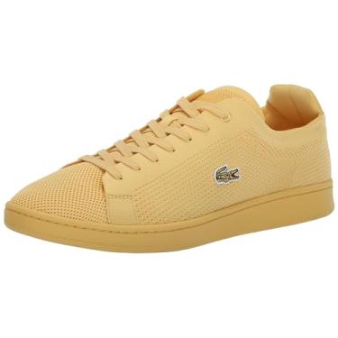 Imagem de Lacoste Tênis masculino Carnaby Piquee 124 1 SMA, Ylw/Ylw, 7.5