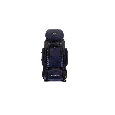 Imagem de Mochila impermeável 90L Camping Trekking azul marinho
