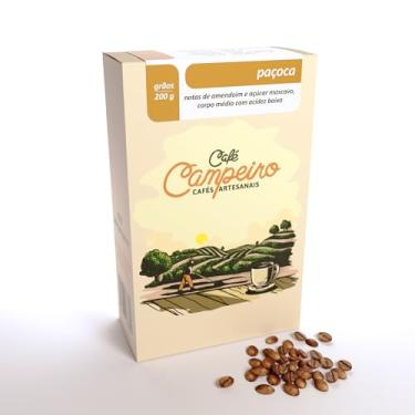 Imagem de Café Campeiro Paçoca - Café Especial em Grãos, 100% Arábica, Torra Média Artesanal, 200g