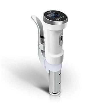 Imagem de NutriChef Máquina Sous Vide ultra-quieto, 1200 watts, aço inoxidável, branco e prata (PKPC120WT)