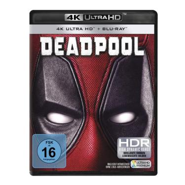 Imagem de Deadpool 4K, 1 UHD-Blu-ray + 1 Blu-ray + Digital HD UV